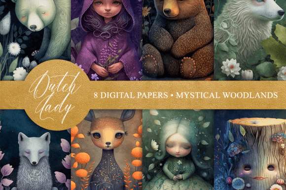 Download Mystical Woodland Digital Art Prints - Digital art Collection